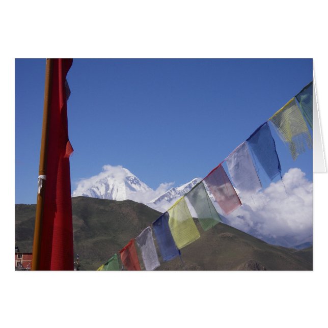 Cartão Dcaragiri Mountain (Frente horizontal)