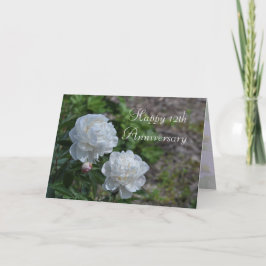 Cartão de 12º Aniversário