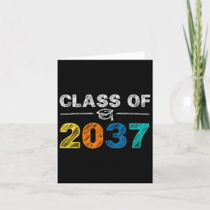 Cartão De 2037 Cresceu Comigo No Primeiro Dia De Graduaçã
