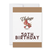 Cartão de 50.o aniversário