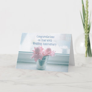 Cartão de 65º Aniversário de Casamento