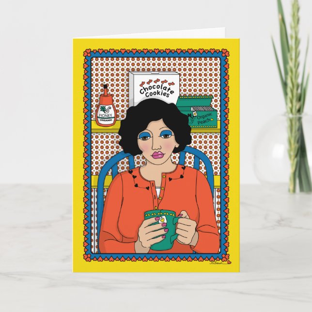 Cartão Dê A Si Mesmo Uma Placa Break_B_Greeting (Frente)