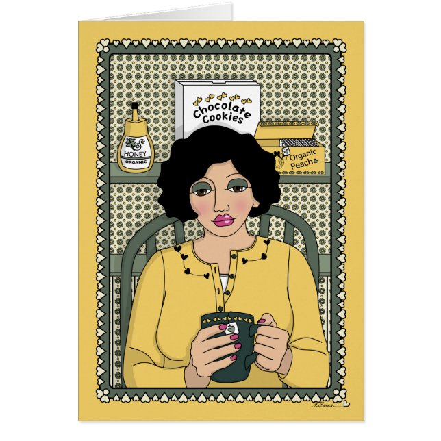 Cartão Dê A Si Mesmo Uma Placa Break_C_Greeting (Frente)