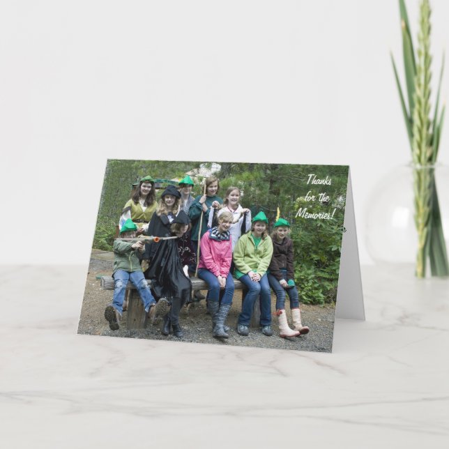 Cartão de acampamento (Frente)