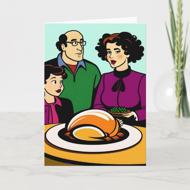 Cartão de Ação de Graças (Frente)