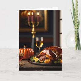 Cartão de Ação de Graças