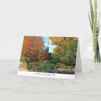 Cartão de Ação de Graças