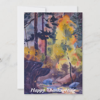 Cartão de Ação de Graças