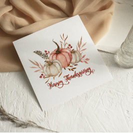 Cartão de Ação de Graças Feliz para Bompkins Water