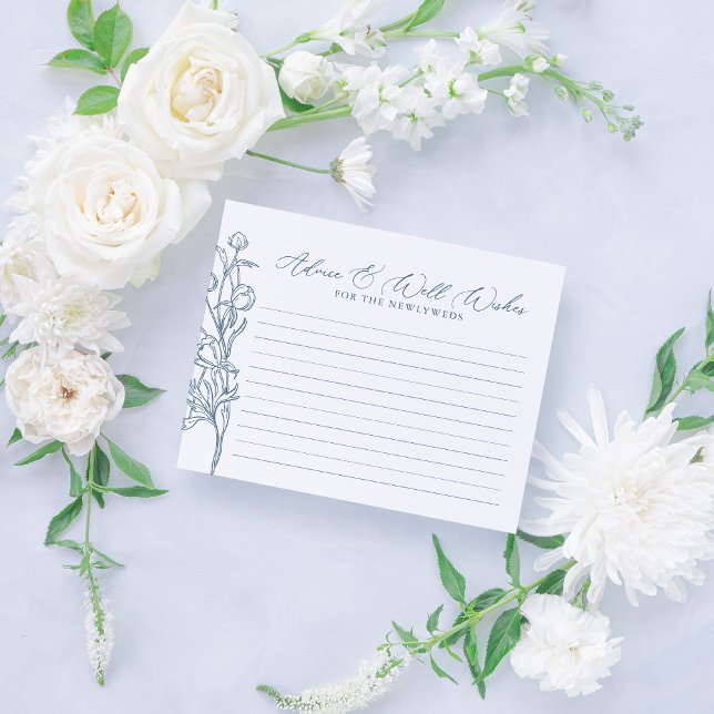 Cartão de Aconselhamento Bridal Floral de Chinoise (Criador carregado)