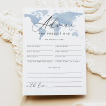 Cartão de Aconselhamento e Previsões para Bebês da