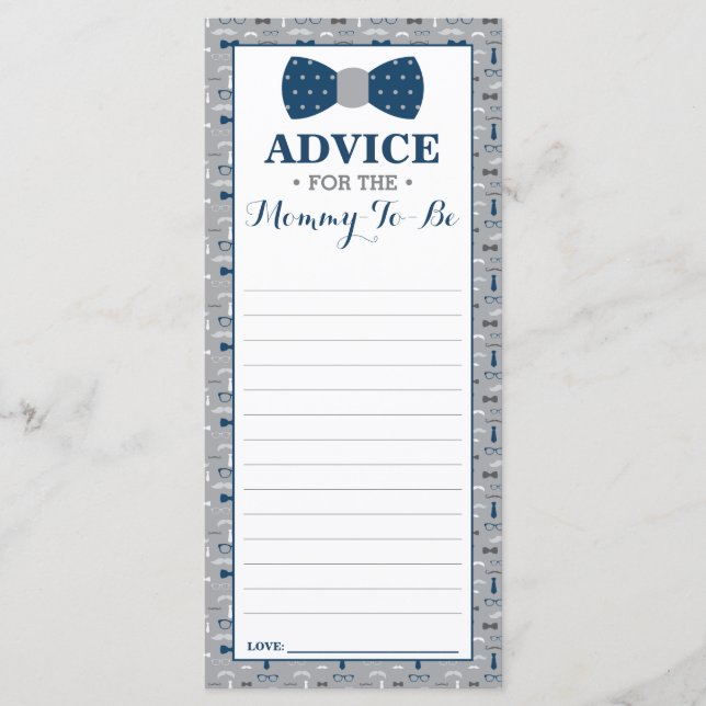 Cartão de Aconselhamento para a Mãe-A-Ser, Pequeno (Frente)