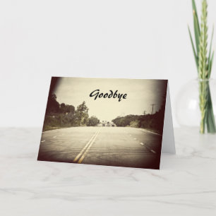 Cartão de Adeus