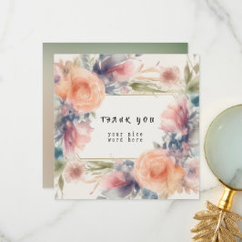 Cartão de agradecimento