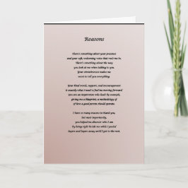 Cartão de agradecimento