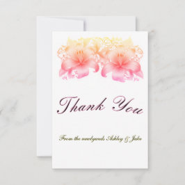 Cartão de agradecimento