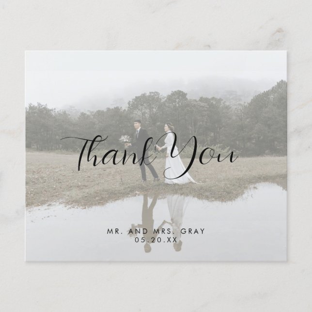 Cartão de Agradecimento  (Frente)