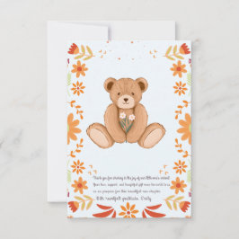 Cartão de agradecimento