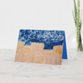 Cartão De Agradecimento י ו י ר ו ל י ש ם יִ שְׂ רָ אֵ em Jerusalém Ociden