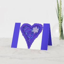 Cartão De Agradecimento מָ גֵ ן וִ ד estrela de David Israel