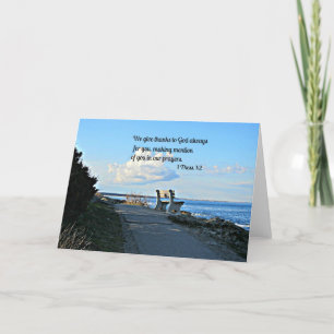 Cartão De Agradecimento 1 Salónica 1:2