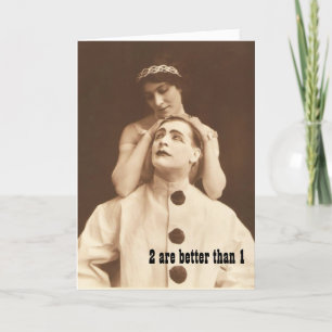 Cartão De Agradecimento 2 are better than 1 Bible verse card