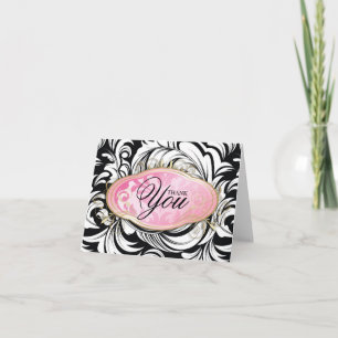 Cartão De Agradecimento 311 Bodacious Boutique Lavish Thank You