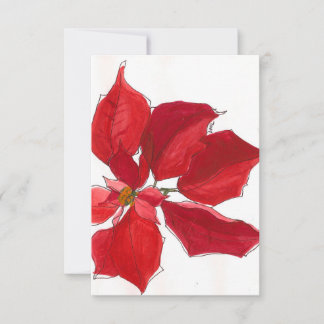 Cartão De Agradecimento 3.5" x 5" Flat Thank You Card