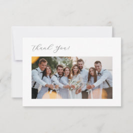 Cartão De Agradecimento 3D Flowers Stylized Lily Thank You Card