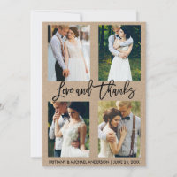 4 Foto Escova Pincel Obrigados de Amor Casamento K