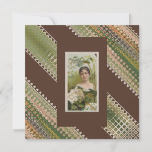 Cartão De Agradecimento 50ª Beleza Floral Personalizada de Aniversário Obr