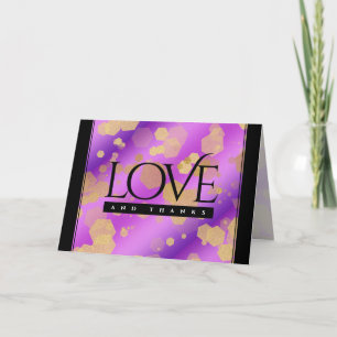 Cartão De Agradecimento 6 33º aniversário do casamento de 48º Ametist