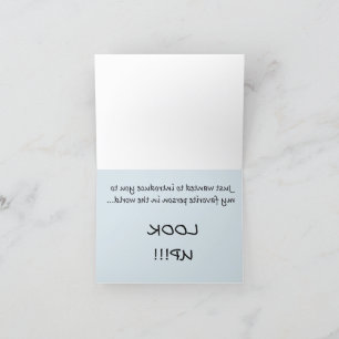 Cartão De Agradecimento A 101 - Mirror Card - My Favorite