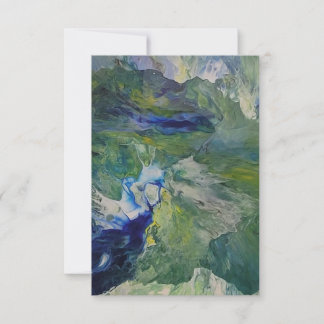 Cartão De Agradecimento A beleza da natureza