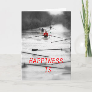 CARTÃO DE AGRADECIMENTO A FELICIDADE É