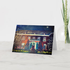 Cartão De Agradecimento A Filoli Christmas greeting card
