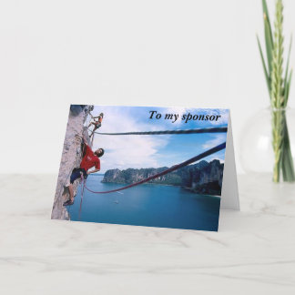 Cartão De Agradecimento A meu obrigado do patrocinador você 2