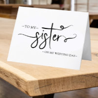 À Minha Irmã No Meu Segredo De Dia De Casamento