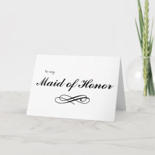 Cartão De Agradecimento à minha Madrinha de casamento