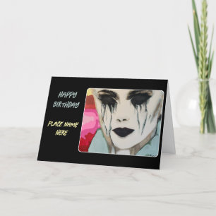 Cartão De Agradecimento A pintura "The Chill" em um