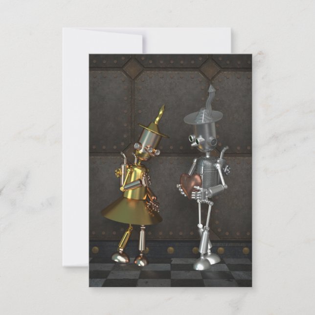 Cartão De Agradecimento A tin Valentine (Frente)