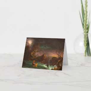 Cartão De Agradecimento A Viagem da Vida, a Moradia de Thomas Cole