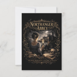 Cartão De Agradecimento Abadia de Northanger