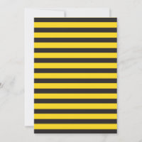 Abeja Melera Preto Amarelo Listras Horizontais Abe