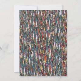 Cartão De Agradecimento Abstrato do Buquê de Odilon Redon