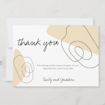 Abstrato moderno Shapes Lines Foto do casamento