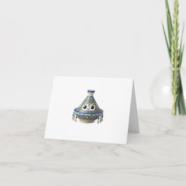 Cartão De Agradecimento Adesivo Kawaii Tajine Marroquino Fofo