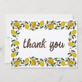 Cartão De Agradecimento Adorável CHÁ DE FRALDAS Russo PERSONALIZADO de Lem