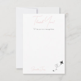 Cartão De Agradecimento Adventure Begins College Graduation Party