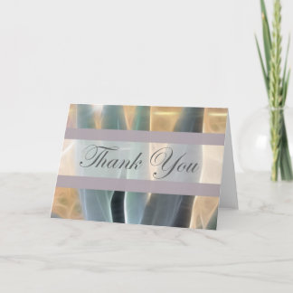 Cartão De Agradecimento Agave azul 1 obrigado do fulgor você